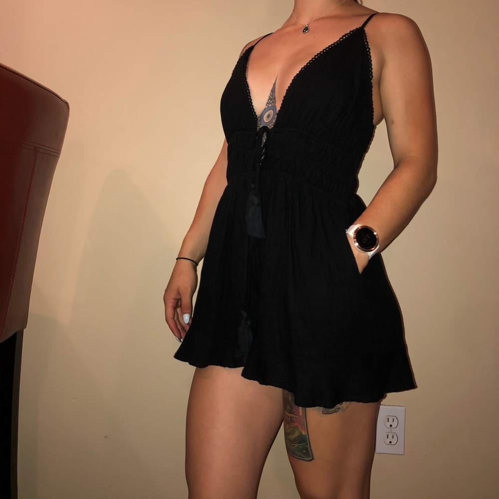 Colleen Romper Black